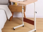 Mobiele verstelbare laptoptafel / Mobiele salontafel - hout
