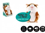 Sprekende knuffelhamster Mireček