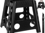 Opvouwbare kruk zwart-wit 39 cm