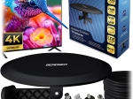 Binnen- en buitenantenne voor tv Ultra HD 4K BERDSEN BD-955 zwart