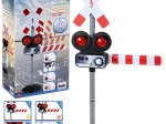 Verkeersbord spoorwegovergang met licht en geluid 78 cm KLEIN