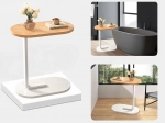 Zijwaartse C-salontafel voor woonkamer en slaapkamer