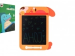 Tekenbord voor kinderen – oranje hondje 19,5 × 29 cm