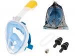 Volgelaatsnorkelmasker S/M blauw