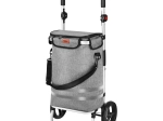 Opvouwbare boodschappentrolley 50 l grijs NILS Premium