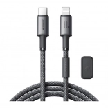 Joyroom kabel USB‑C naar Lightning 30 W, 1,2 m, grijs