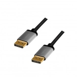 LogiLink DisplayPort-kabel 5 m, 4K/60 Hz, aluminium connectoren