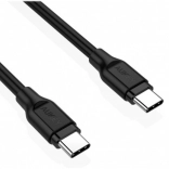 Aukey USB‑C naar USB‑C kabel 1 m, 60 W PD, 3 A, 5 Gbps, PVC