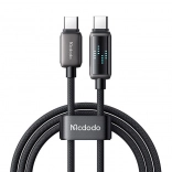 USB‑C‑kabel Mcdodo met LED‑display, 100W, 1,2 m