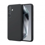 Silicone hoesje Color Cover voor Samsung Galaxy S24+ – zwart