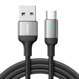USB‑A naar Micro USB-kabel 2 m 2,4 A Joyroom zwart