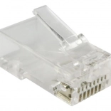 Doorvoerconnector RJ45 UTP kat. 5e (verpakking 100 stuks)