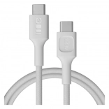 USB‑C-kabel PowerStream 100W 1,2 m wit gevlochten