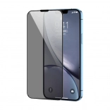 Gehard glas met zwarte rand voor iPhone 15