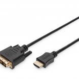 Adapterkabel HDMI naar DVI-D (18+1) 2 m, Full HD 60 Hz