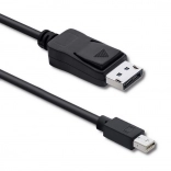 Kabel Mini DisplayPort naar DisplayPort 1.1, 1080p, 1,8 m