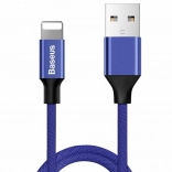Baseus Yiven Lightning-kabel voor Apple 120 cm blauw