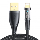 USB‑A naar Lightning kabel 1,2 m JOYROOM, 2,4 A, zwart