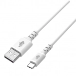 Siliconen USB–USB‑C kabel 2 m, snel opladen