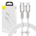 USB-C kabel voor Lightning Baseus Cafule met snel opladen 20W, 1m