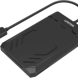 Unitek externe USB 3.0 aluminium behuizing voor 2,5" HDD/SSD SATA met UASP