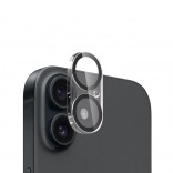 Crong Lens Shield beschermglas voor iPhone 16 en iPhone 16 Plus