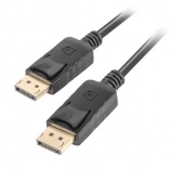 DisplayPort-kabel 1,8 m (DP–DP), 4K, zwart