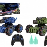 RC-tanks met duel 2,4 GHz – set van 2 stuks met rookeffect en verlichting