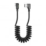 Hoekige USB–USB‑C kabel 1,8 m MCDODO