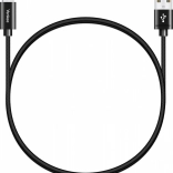 usb-a 2.0 / usb-c kabel 3 a, 480 mb/s, gevlochten