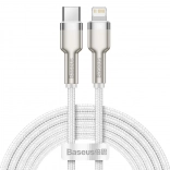 Baseus Cafule USB‑C naar Lightning-kabel 2 m, PD 20 W, wit