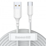 Baseus set van USB C naar USB A kabels 1,5 m