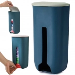 Wandorganizer voor plastic zakken met uitgifteopening