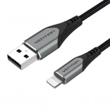 USB-naar-Lightning-kabel Vention 1 m grijs