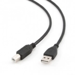 USB-kabel 2.0 AM–BM 1 m, zwart