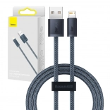 Kabel Baseus Dynamic Series USB naar Lightning 2,4A 2m grijs