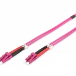 Optische patchkabel LC-LC MM 50/125 OM4 duplex LSOH 3 m