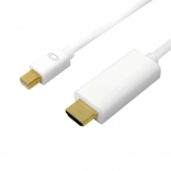 Mini DisplayPort-naar-HDMI-kabel 4K wit