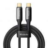 Mcdodo USB-C naar USB-C kabel, 240W, 1,2 m (zwart)