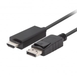 DisplayPort-naar-HDMI-kabel, 1 m, zwart