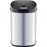 contactloze roestvrijstalen prullenbak met automatische sensor