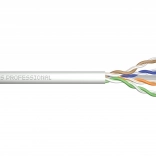 Patchkabel cat. 6 U/UTP 100 m LS0H grijs