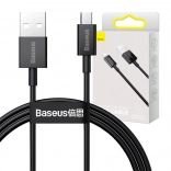 Baseus Superior kabel USB naar micro USB 1 m, 2 A, zwart