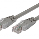 Patchkabel RJ45 UTP Cat.6A 3 m grijs koper
