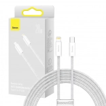 Baseus Dynamic kabel USB‑C naar Lightning 20 W, 2 m, wit