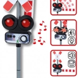 Spoorbomen met licht en geluid voor kinderen