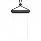 Baseus waterdichte smartphonehoes met schuifsluiting (zwart)