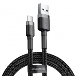 Baseus Cafule USB-C kabel 2A 2m grijs-zwart